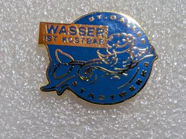 Ansteckpin 262: Wasser ist kostbar