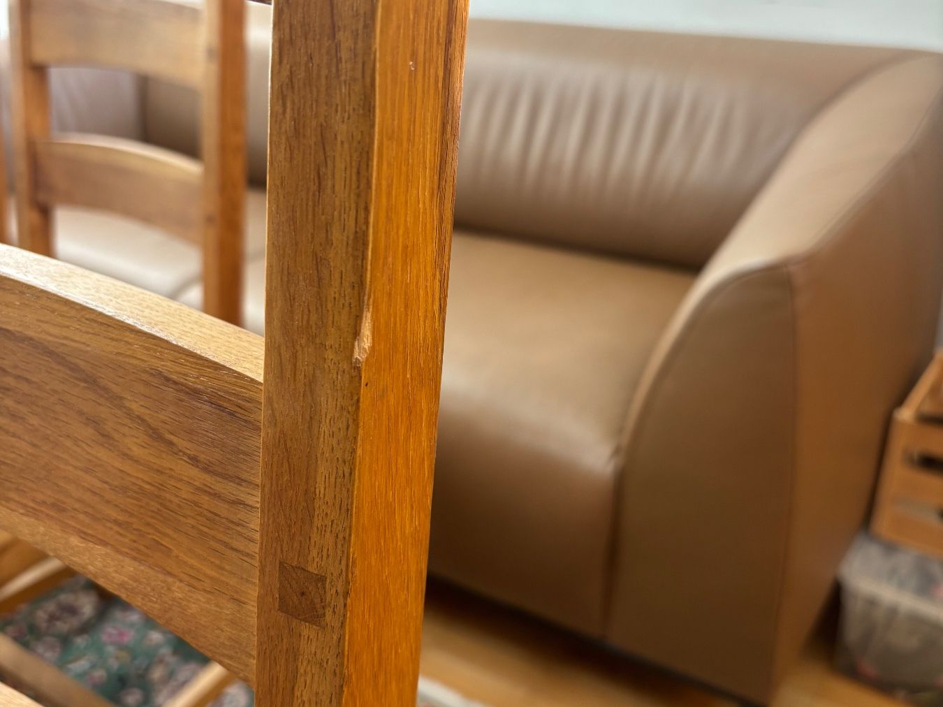 Stühle: 4 Stühle, vermutlich Eiche, guter Zustand – Gebraucht aus Kaufdorf von nurmir2012 6