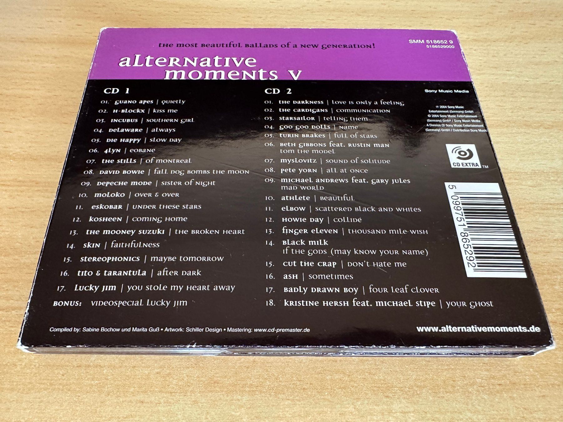 CD: Various – Alternative Moments V - 2 CD – Usato da Rikon im Tösstal venduto da Alpenmutz 1