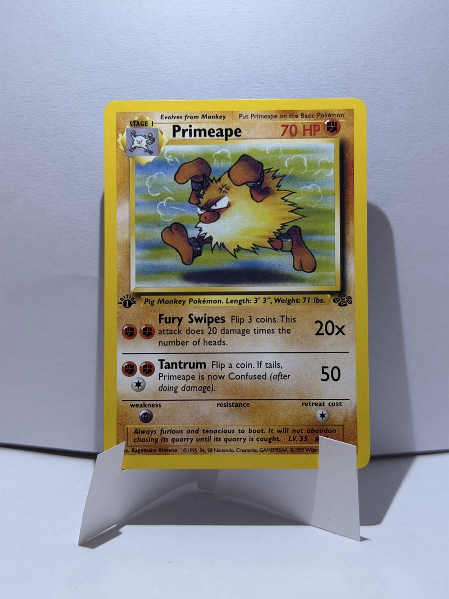 Pokémon Cartes à collectionner: Pokémon Karte Primeape 1. Edition – Neuf (Voir description) à Wetzikon ZH par kev_2rhl