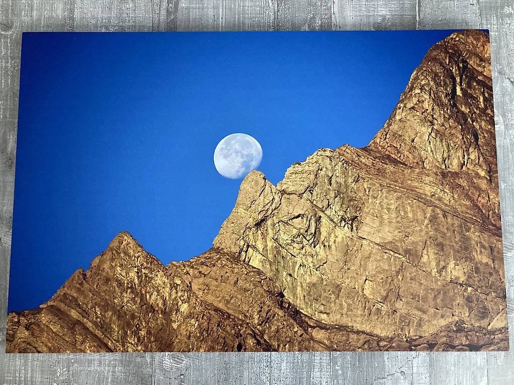 Foto & Immagini: Mond hinter Glärnischmassiv – Usato da Schwändi GL venduto da Blacklife