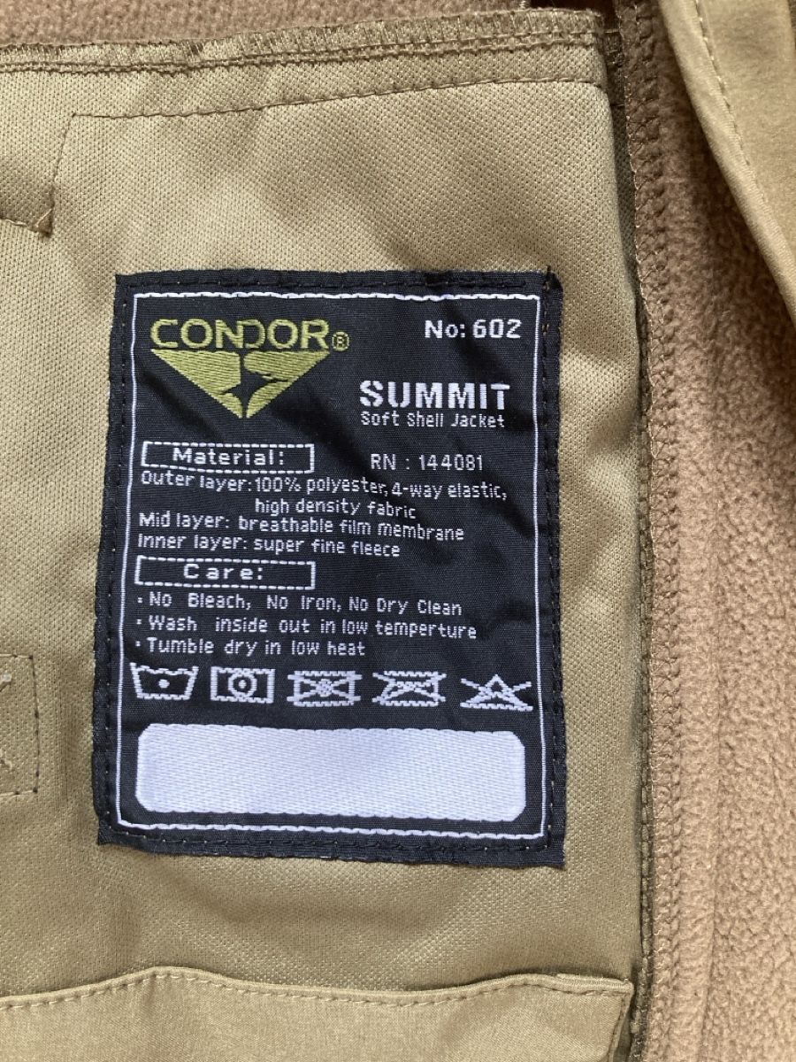 Condor Jacken: Softshell Jacke Condor – Neu (gemäss Beschreibung) aus Hinwil von Maximus1896 3