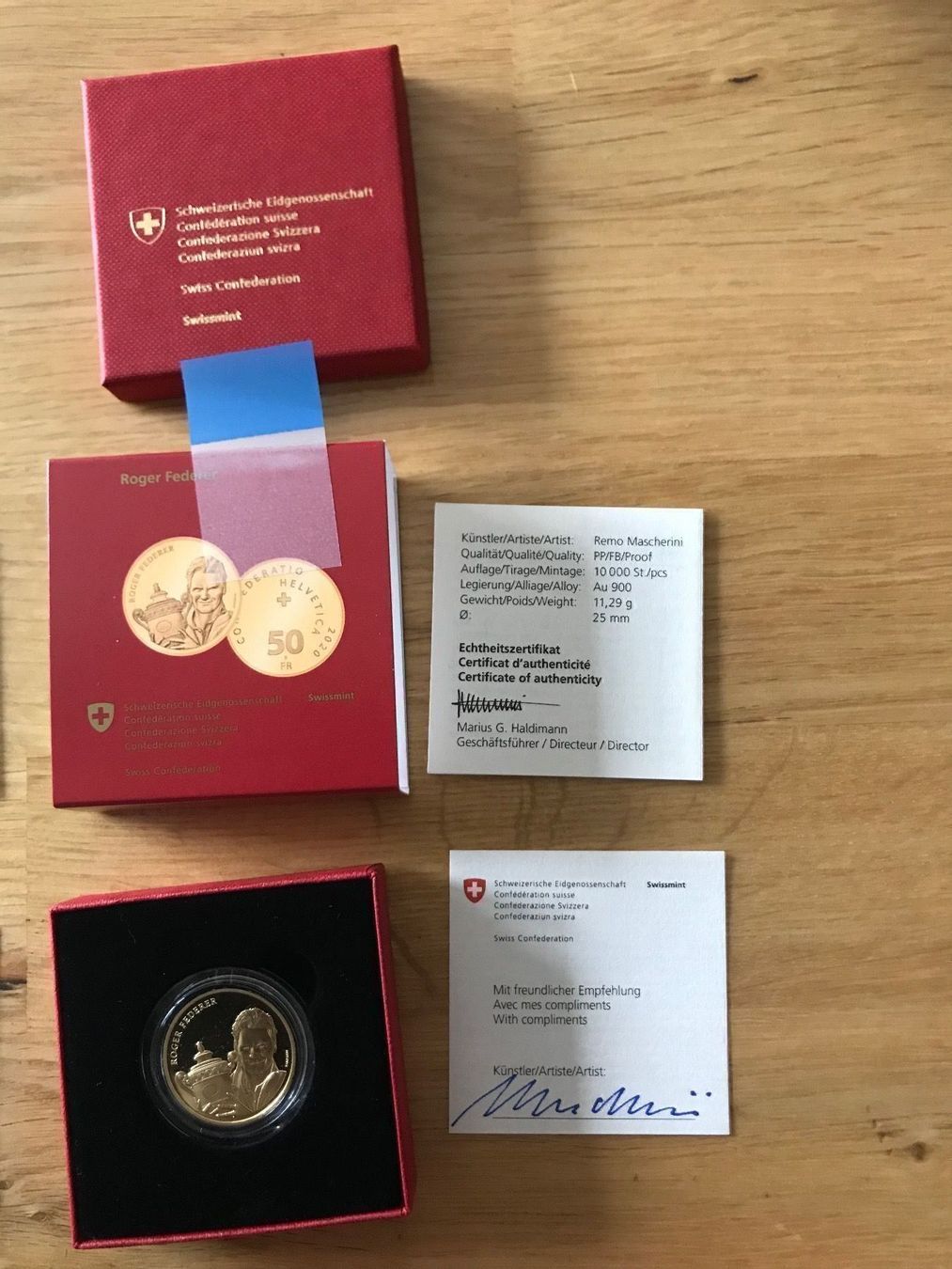 Tutti le monete: Lot de pièces de monnaie Roger Federer – Nuovo (secondo la descrizione) da Martigny venduto da mim_lk7x 1