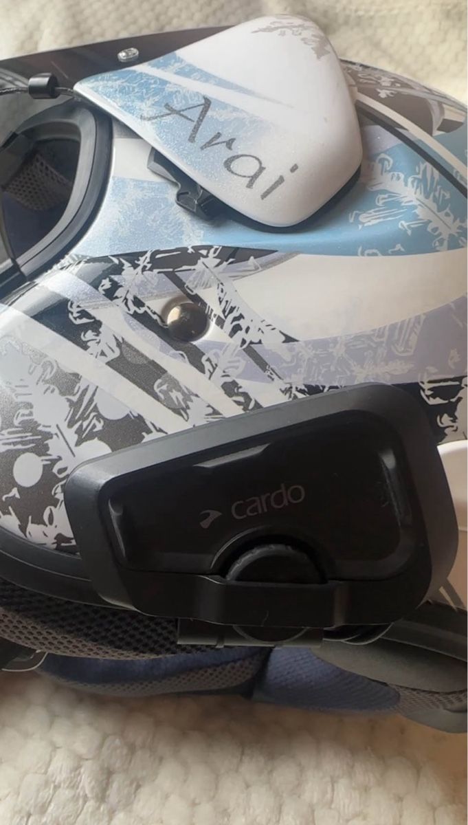 Arai Caschi & visiere: Casque arai snow dome blue + intercom cardo 2x JBL – Usato da Lausanne venduto da yas_jyp2 3
