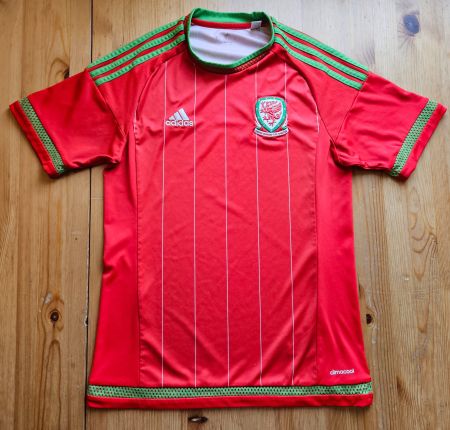 Trikot Wales adidas Grösse S Fussball WM UK