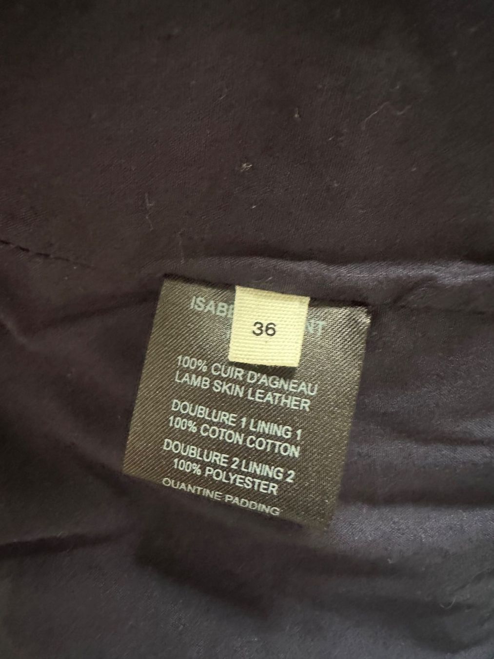 Isabel Marant Giacche: Isabel Marant Kady leather jacket size 36FR – Nuovo (secondo la descrizione) da Lausanne venduto da kuroneko86 5