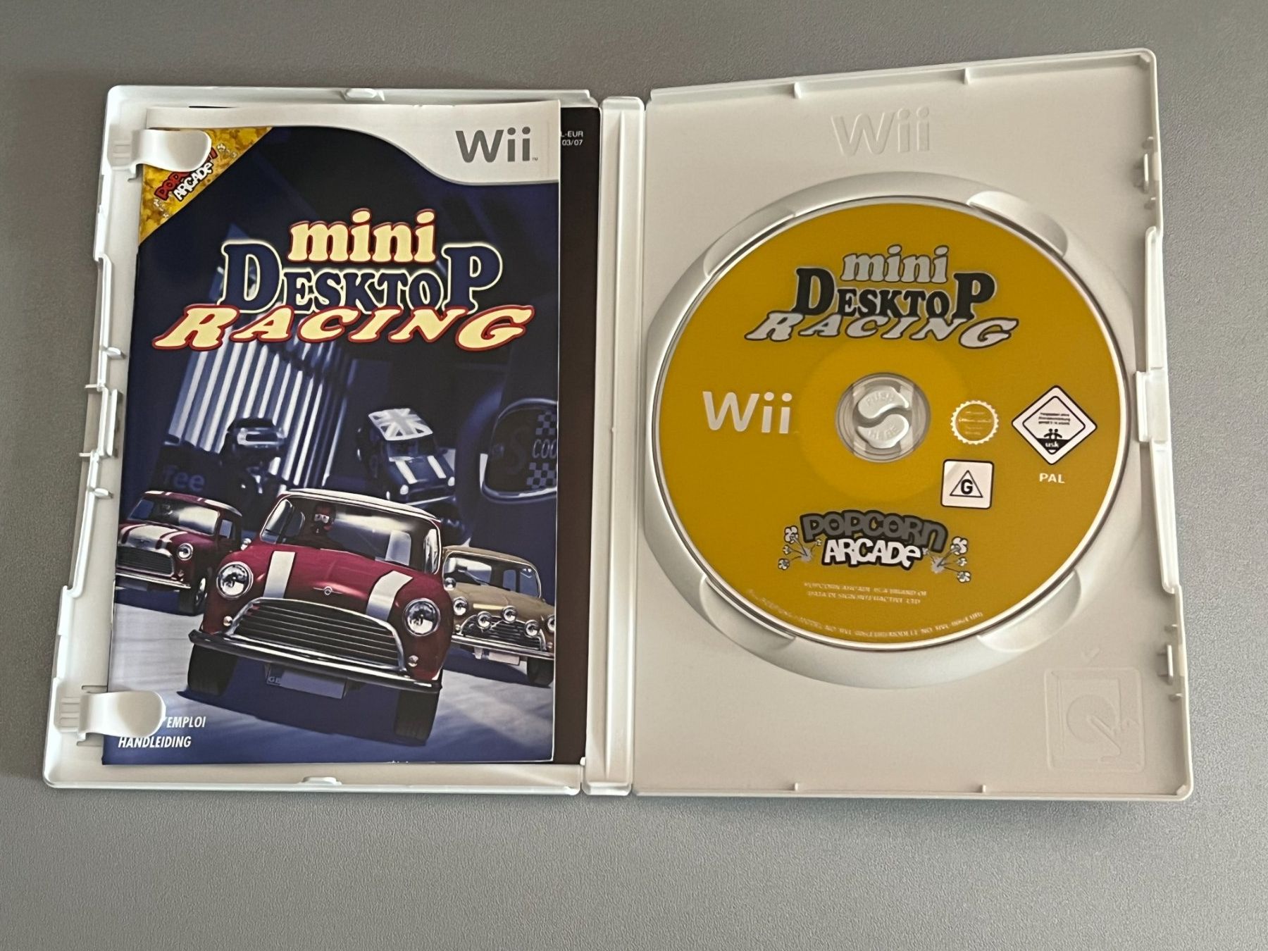 Nintendo Giochi: Mini Desktop Racing - Wii – Usato da Rivera venduto da poweradem05 2