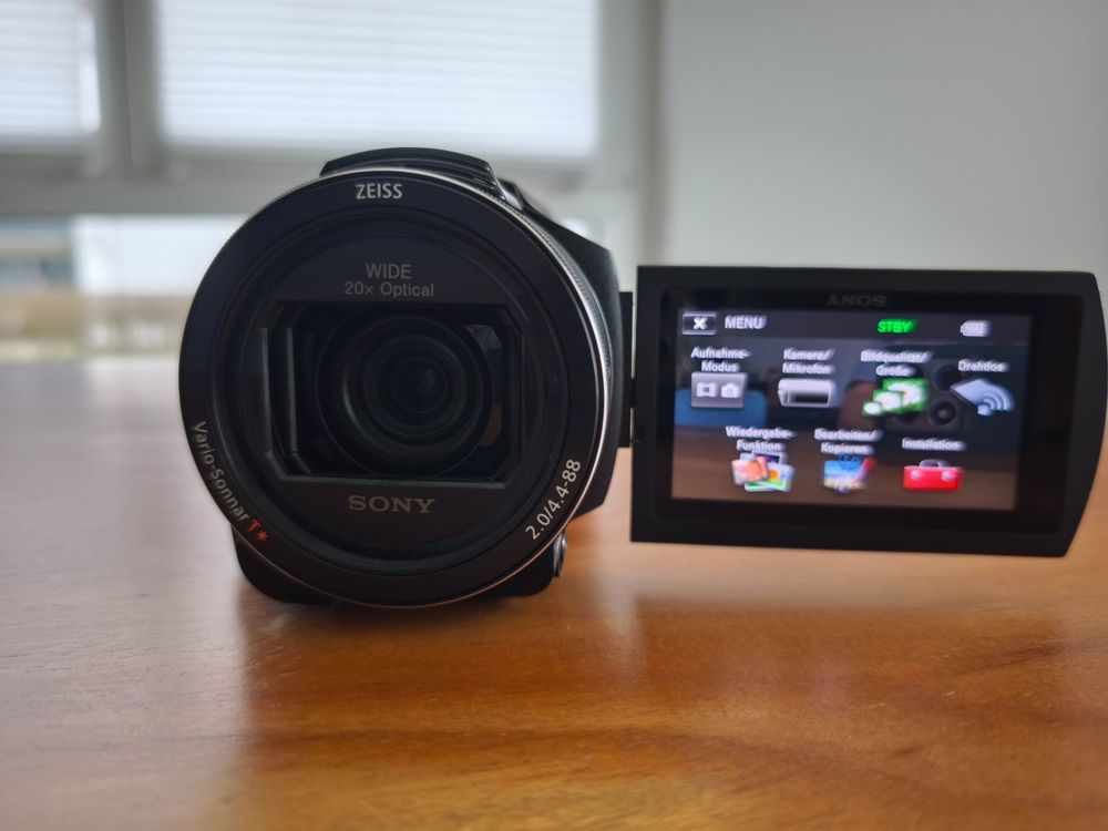 Sony FDR-AX53 4K Handycam Camcorder Exmor R CMOS-Sensor (Gebraucht) in ...