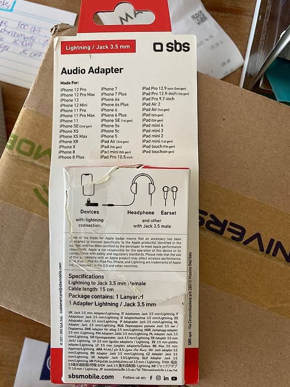 Unità & Adattatore: Audio Adapter Handy – Nuovo e nell'imballaggio originale da Riehen venduto da utabear 1