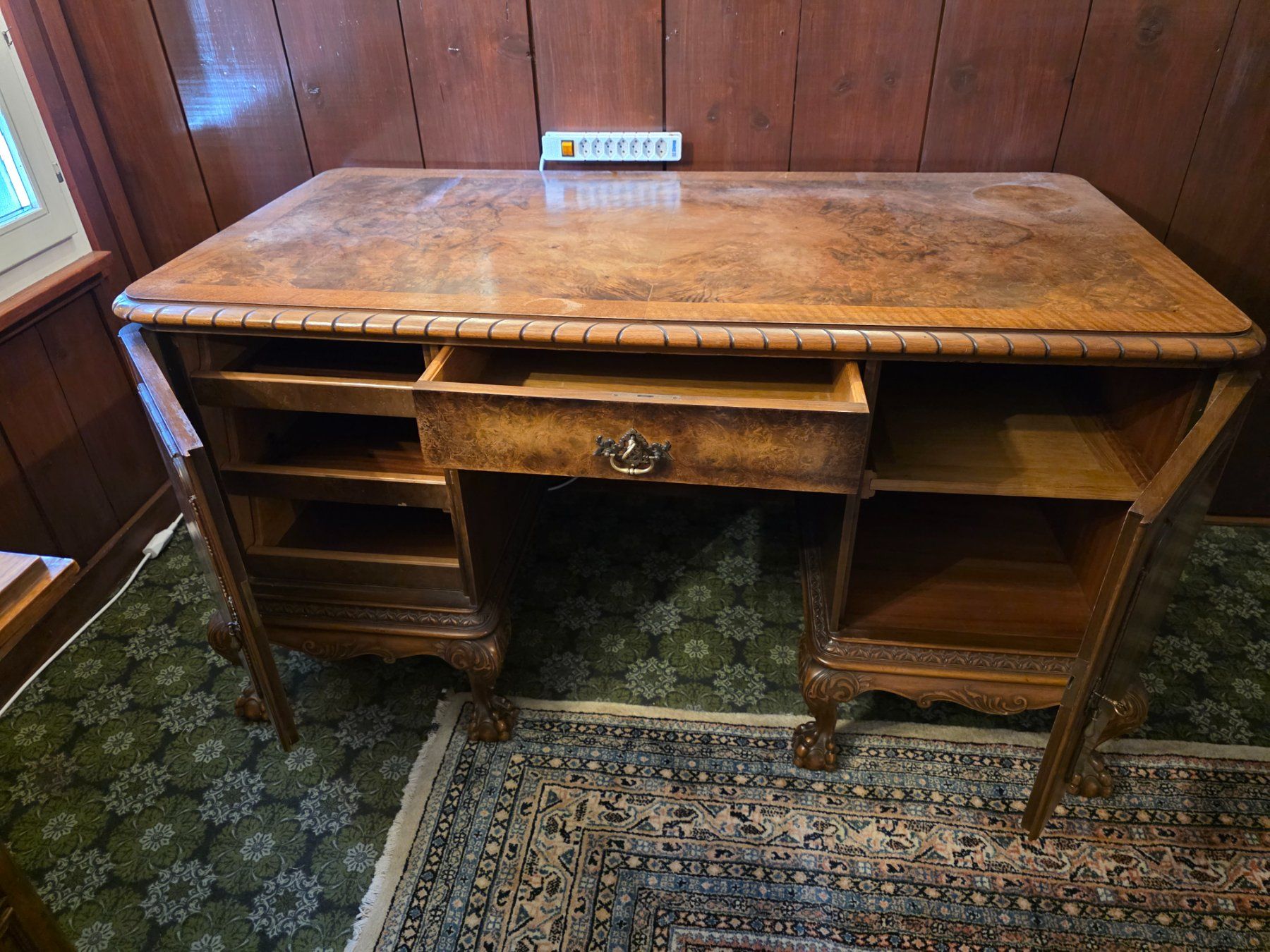 Scrivanie: Antiker Holz Schreibtisch Arbeits Tisch – Usato da Walterswil BE venduto da Lonitti 3