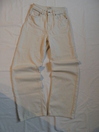 Jeans blanc crème H&M, taille 32