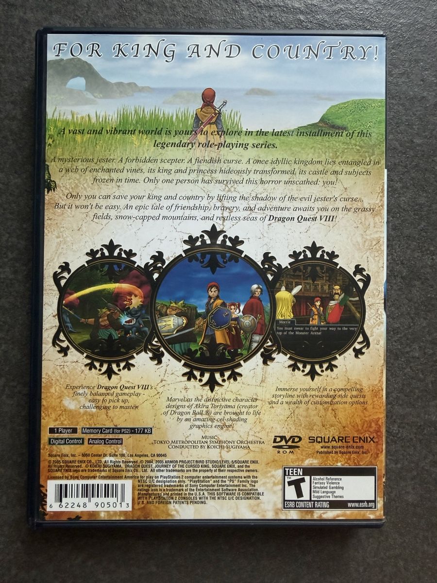 Sony Spiele: Dragon Quest VIII PS2 NTSC – Gebraucht aus Zürich von cENS0R 4