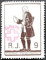 Soldatenmarke 1.WK, Füs Kp II/22, br ohne Sieg, Wi 2.Div 26
