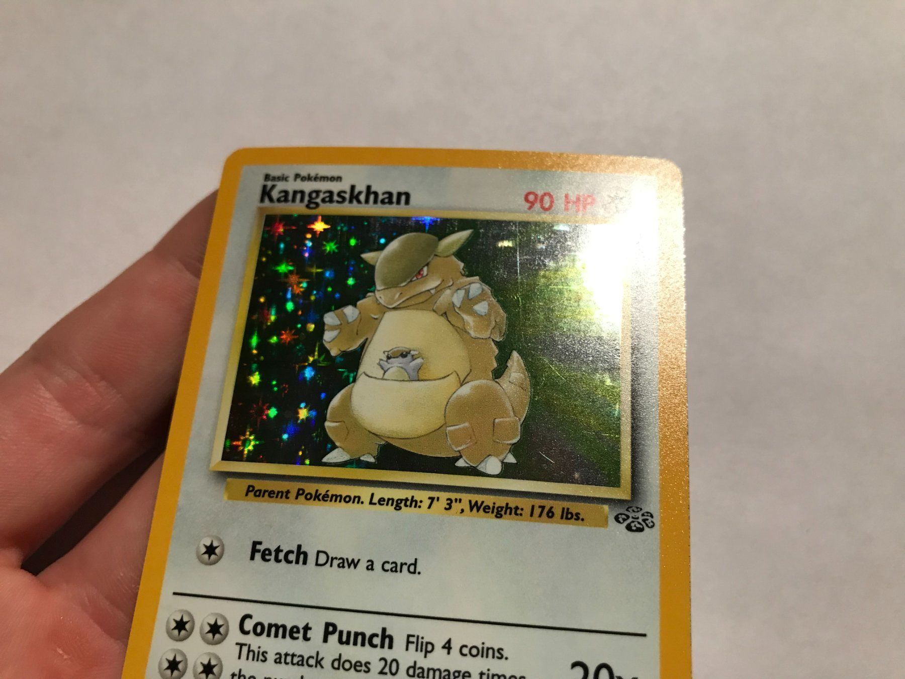 Pokémon Carte collezionabili: Kangaskhan holo Jungle – Usato da Hagendorn venduto da Pokecollectorch 9