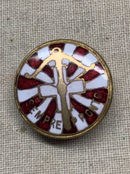 Medaglie: Ticino - esploratori- "Sempre Pronto" - (Jacket Brooch) – Usato da Sorengo venduto da 74in