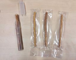 Miswak Zahnbürste [4 Stück] + Frischhalte-Dose