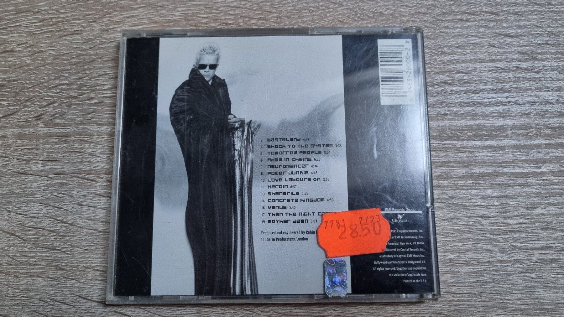 CDs: Billy Idol - Cyberpunk – Gebraucht aus Hagenbuch ZH von lecterr55 2