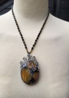 Collier avec opal naturelle
