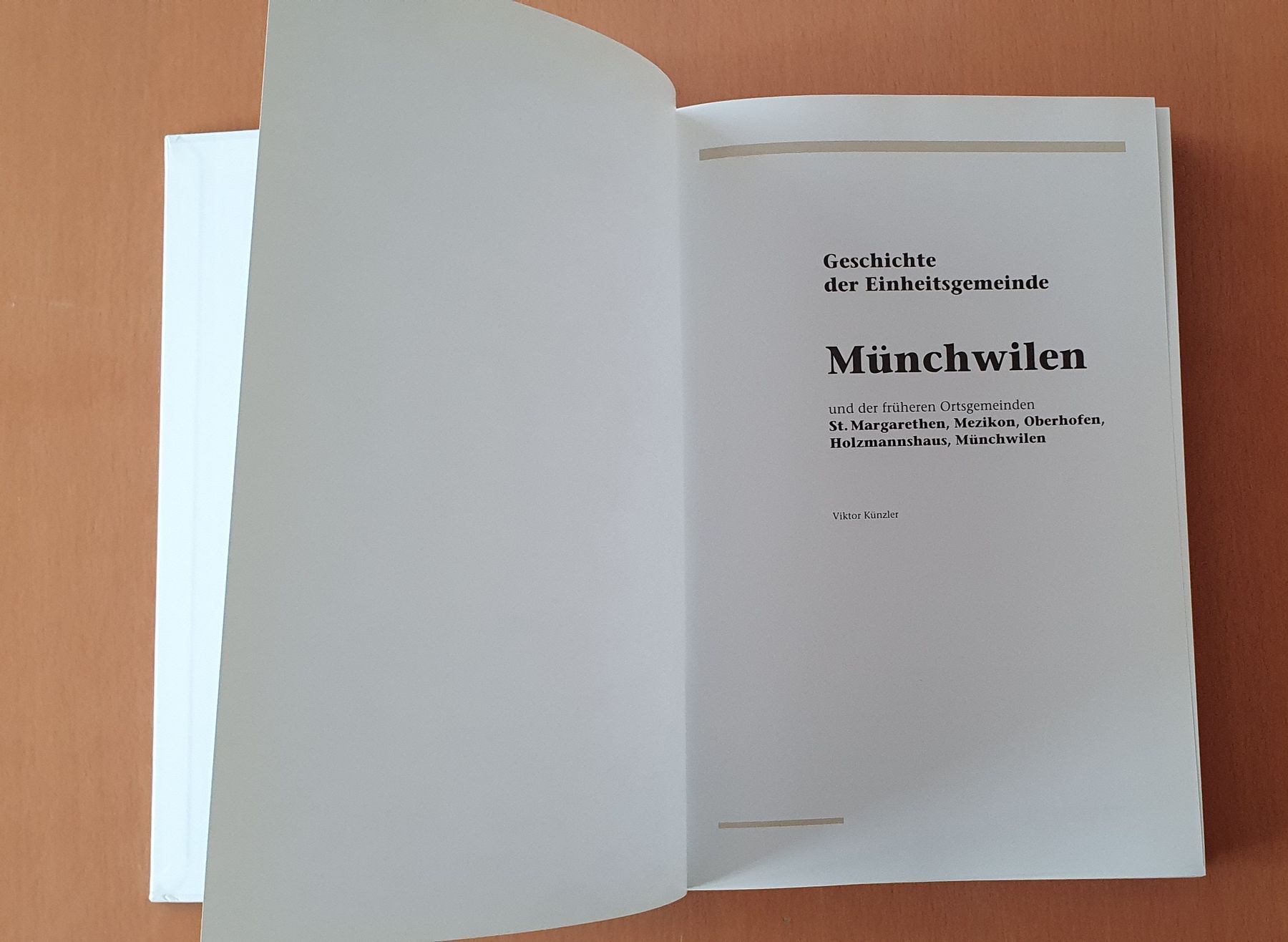 Libri: Buch - Münchwilen,  Gemeindegeschichte – Usato da Kreuzlingen venduto da Rschweiz1 1