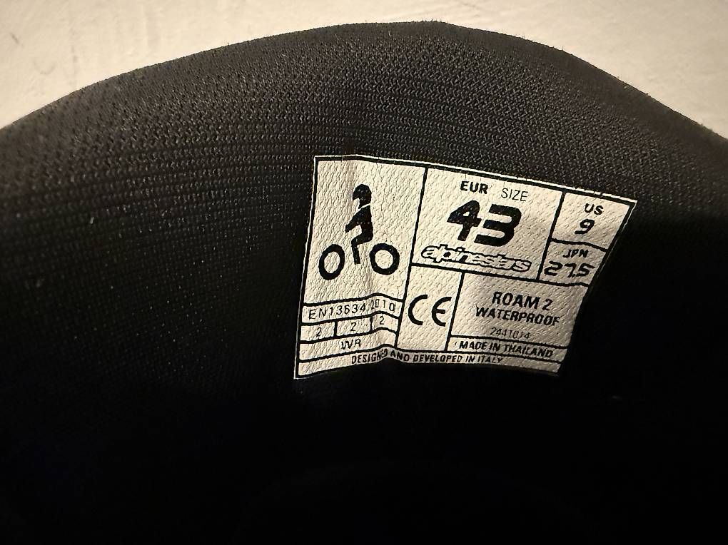 Scarpe da uomo: Motorradschuhe Alpinestars Roam2 – Usato da Jona venduto da M.Straessle 3
