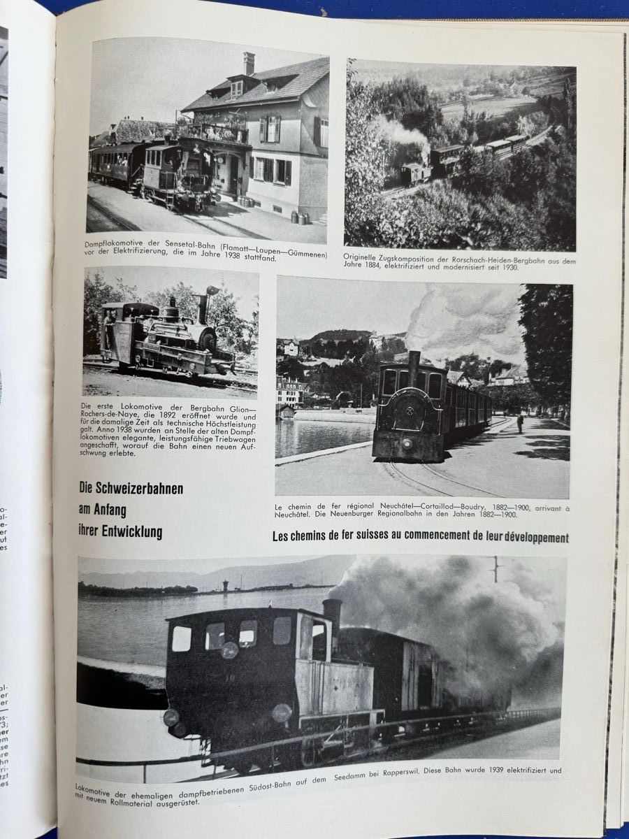 Libri: 100 Jahre Schweizer Eisenbahnen Buch d. Schweizerbahnen 1948 – Usato da Adliswil venduto da buch_und_kunst 4