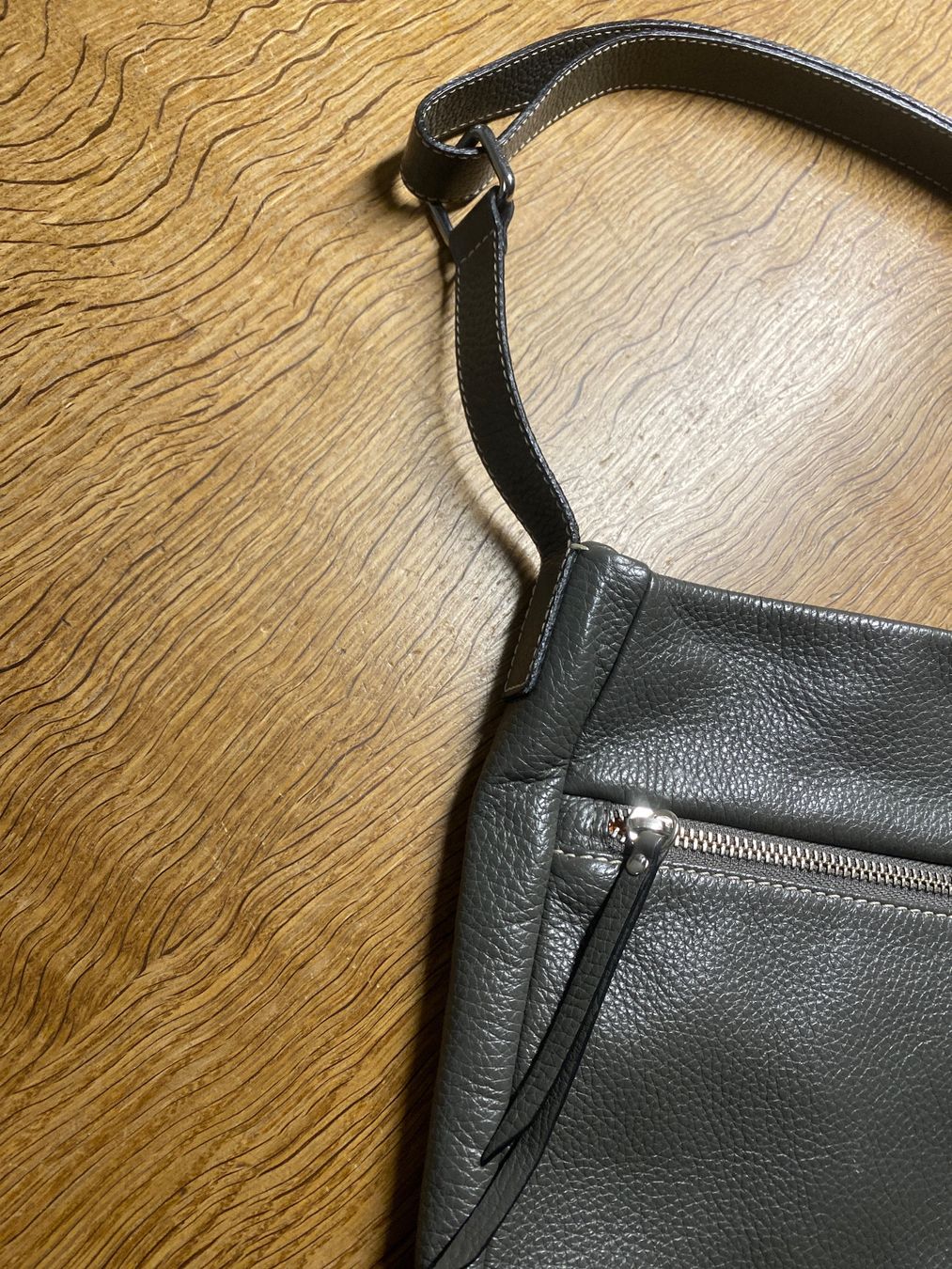 Picard Borse: *PICARD* TASCHE/HANDTASCHE Leder grau/anthrazit – Usato da Frauenfeld venduto da Boldi46 3