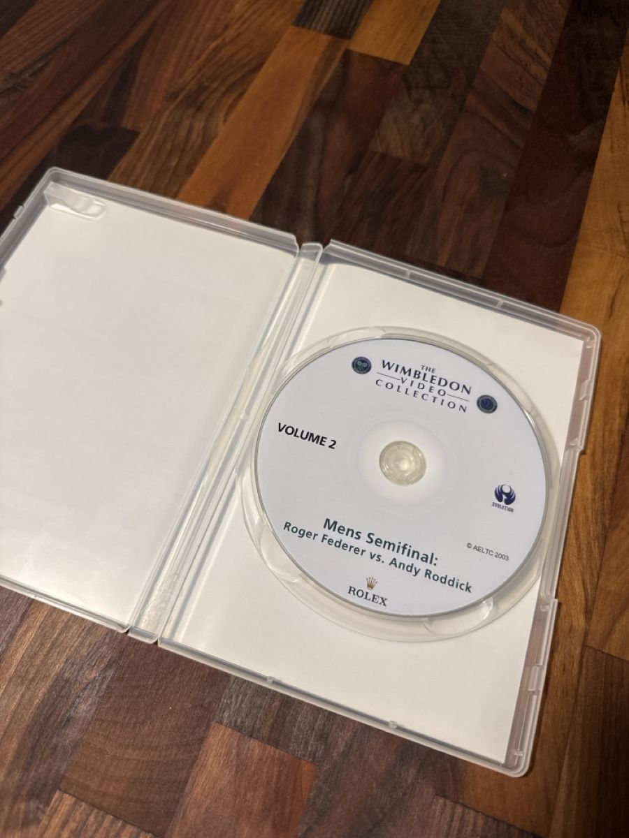Alle DVDs: Wimbledon Video Collection DVD Roger Federer Roddick – Gebraucht aus Basel von Steffox 1