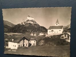 Ansichtskarte Tarasp mit Schloss