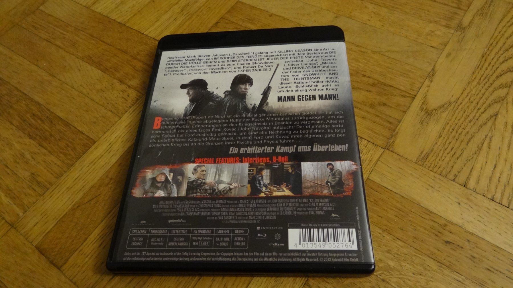 Tutti i DVDs: Killing Season - BLU-RAY – Usato da Olten venduto da Disc-Verkauf 2