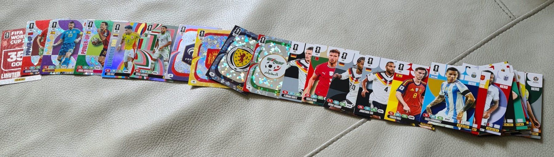 Cartoline: 43x FIFA WM 2026 Panini-Karten – Usato da Nürensdorf venduto da brexls