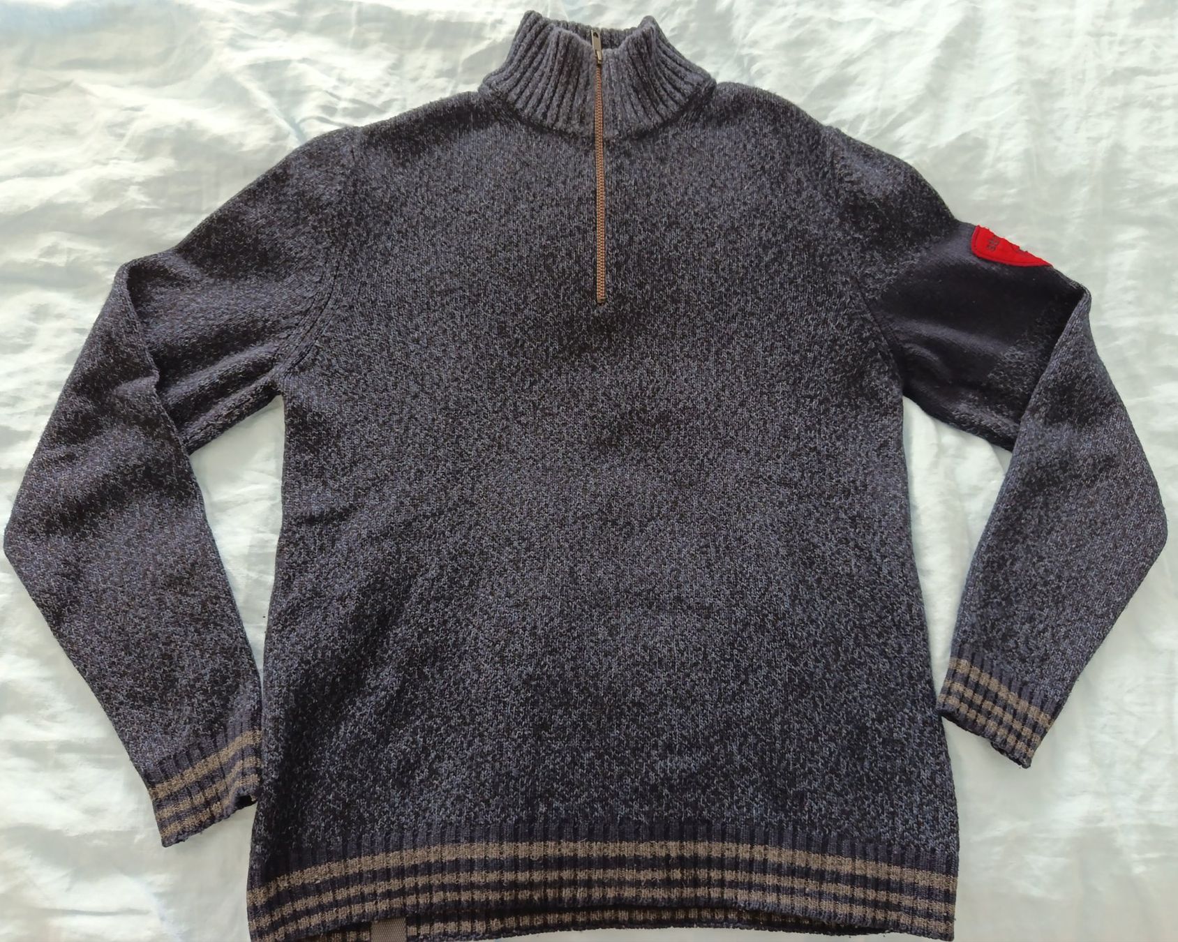 Maglioni & Felpe: Herren Pullover Strellson dunkelblau mit Reissverschluss – Usato da Lichtensteig venduto da Hai36ch 1