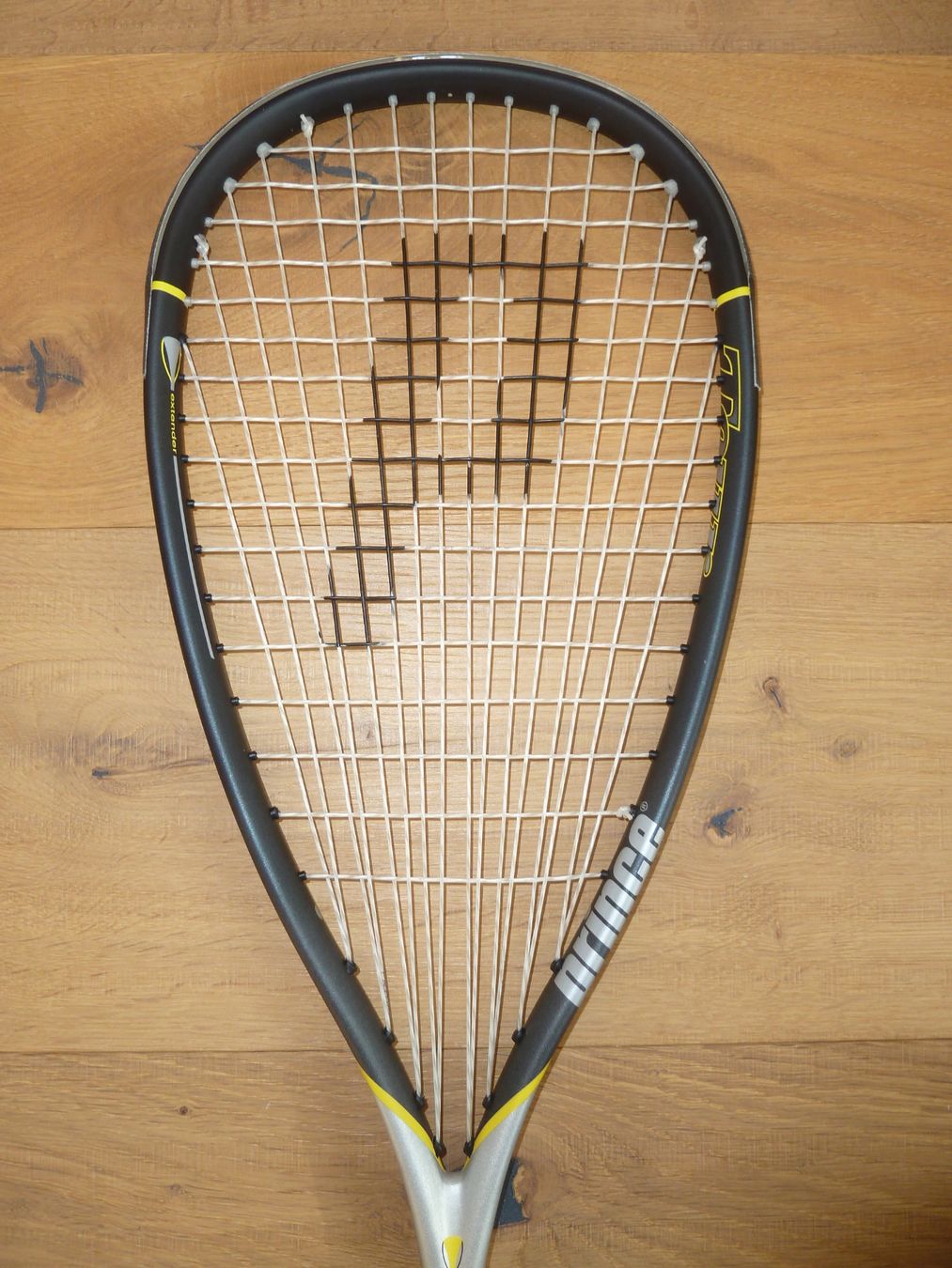 Racchette: Squashschläger Power Fan Extender von Prince Titanium – Usato da Niederscherli venduto da lama8567 4