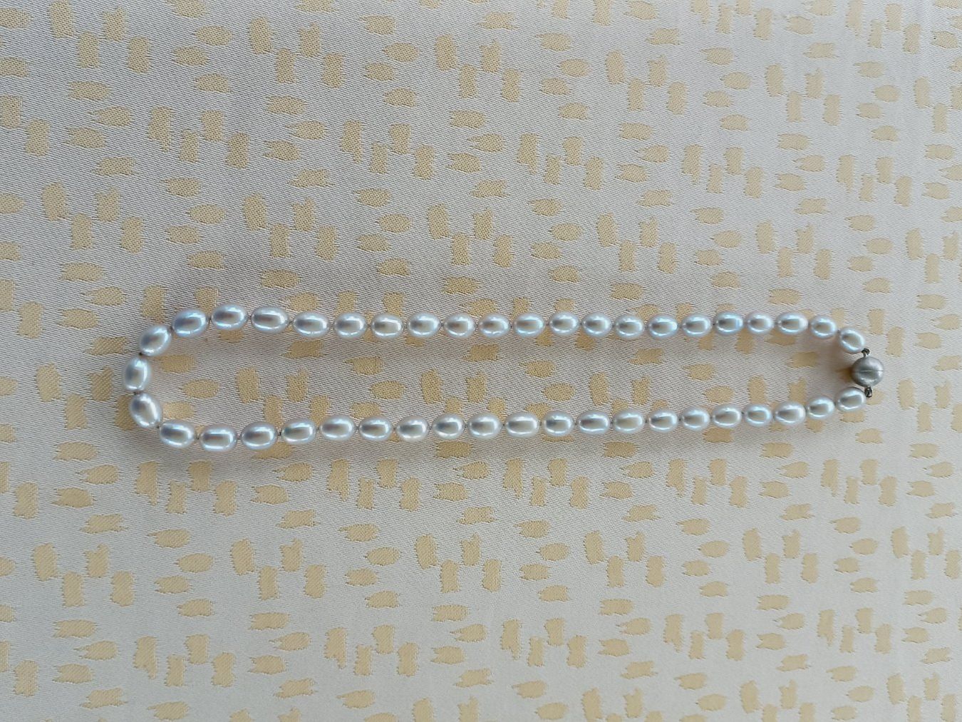 Ketten: Perlen Halskette,  Mit Silber Magnetverschluss 48cm – Neu und originalverpackt aus Winistorf von acreativ 1