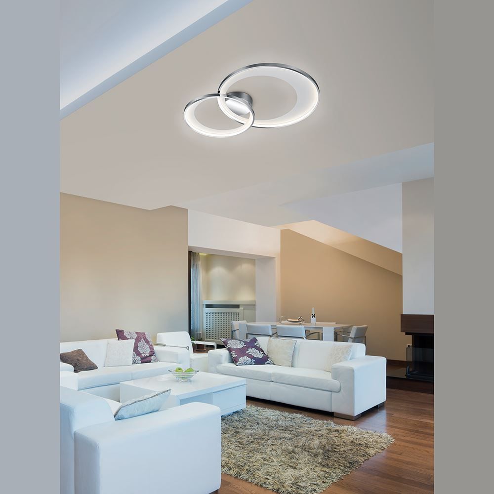 Lampadari & plafoniere: LED Deckenleuchte, Dimmer, 59 cm x 43 cm – Nuovo (secondo la descrizione) da Kreuzlingen venduto da Smart-Light 1