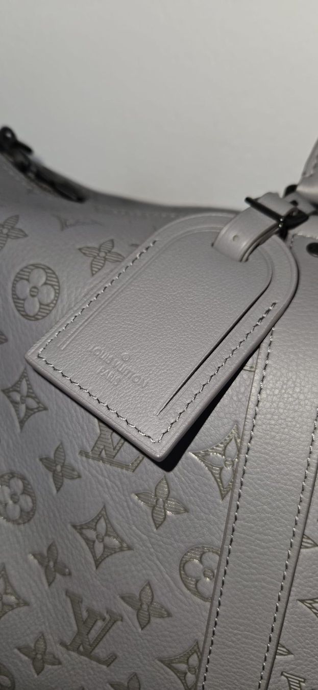Louis Vuitton Taschen: Louis Vuitton Keepall Bandouilière 50 Anthracite Grey – Neu (gemäss Beschreibung) aus Lausanne von inf_2c9z 3