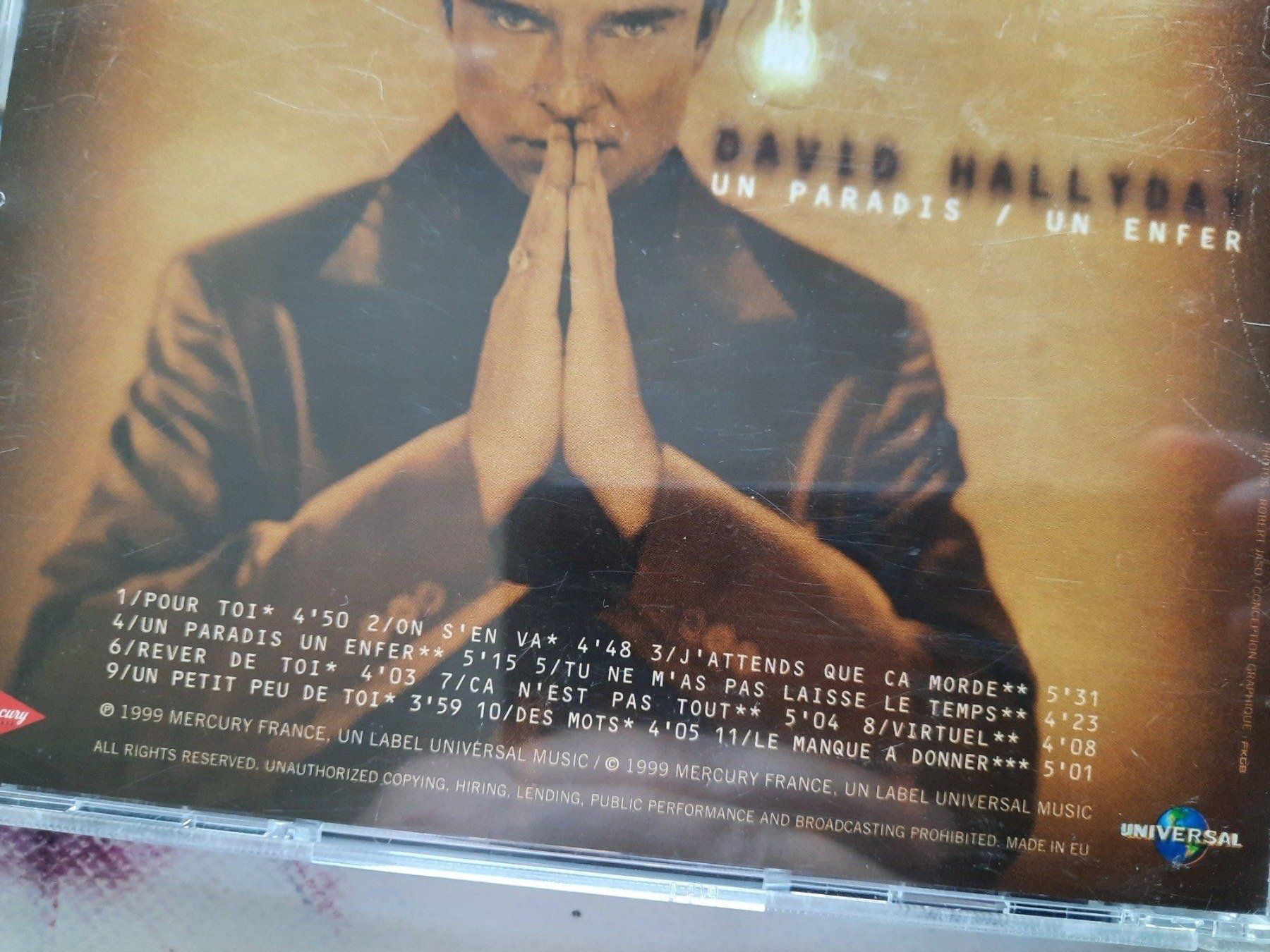 CD: CD David Hallyday - Un paradis un enfer – Usato da Pully venduto da bro_n52j 2