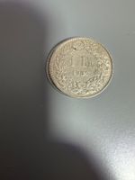 1 Franken 1937 Silber gute Erhaltung