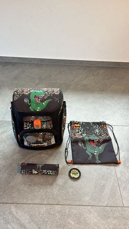Sac d’école enfant dinosaure Tiger Family