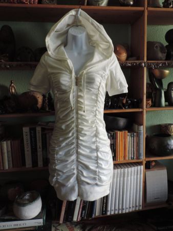 robe jaquette blanc cassé