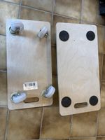 Möbelroller Holz klappbar 2 Stk. guter Zustand