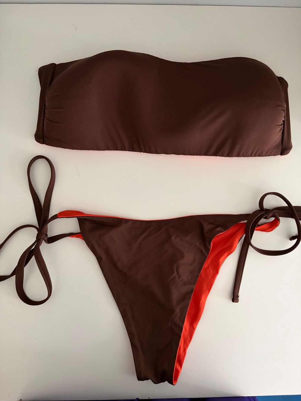 Calzedonia Costumi da bagno & Bikini: Maillot de bain réversible Calzedonia – Nuovo (secondo la descrizione) da SIERRE venduto da jeanm01