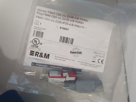 R&M FM45 Steckverbinder Stecker C6A s/u 22/26 A/B 815651