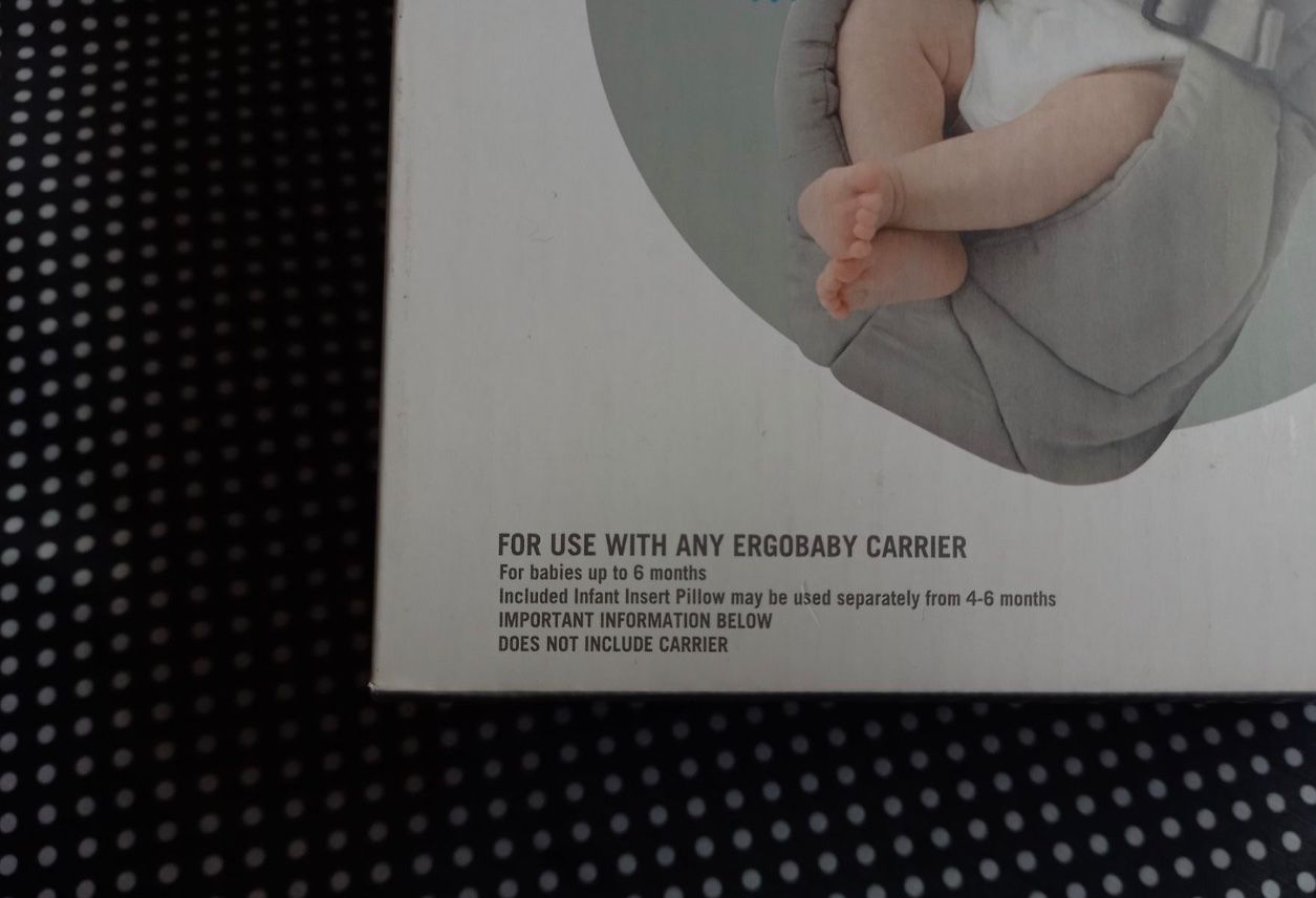 Ergo Baby Marsupi portabebè: Ergobaby Neugeborene-Einsatz Grau – Usato da Wil ZH venduto da CataleyaDewi 6