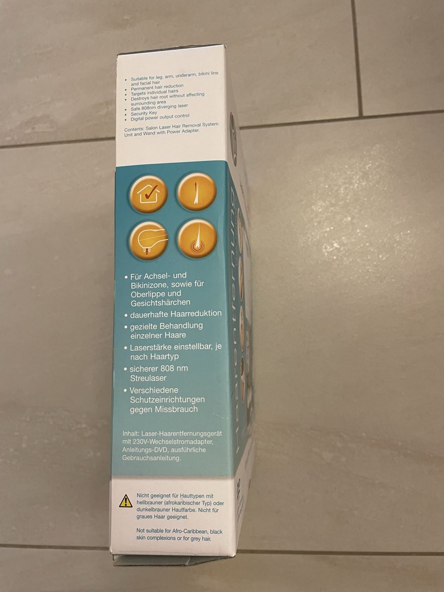 Epiliergeräte: Salon Laser-Haarentferner Modell LAHR C4000 – Neu und originalverpackt aus Champfèr von MangoMangi 2