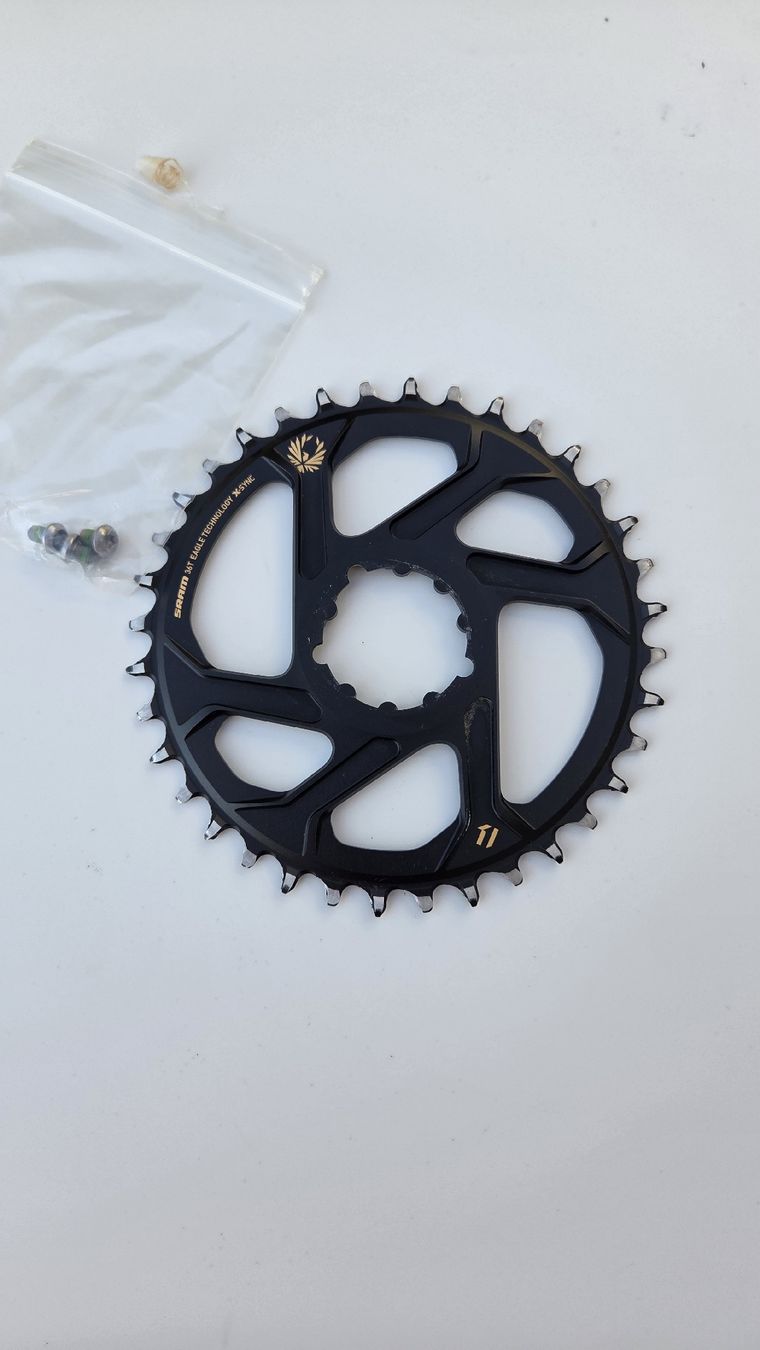 Sram Pezzi di ricambio: Verkaufe ein originales SRAM X-Sync 2 Eagle Kettenblatt 36T – Usato da Finsterwald LU venduto da Roeoesli