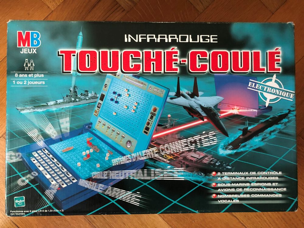 Jeu électronique Touché Coulé MB - Bataille Navale Vintage (occasion)