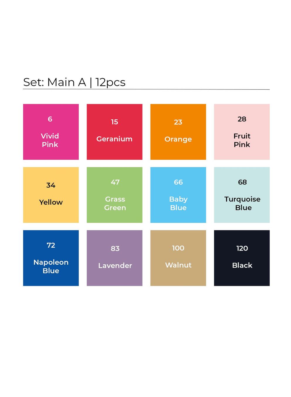 Penna & Evidenziatori: Toki Marker 12er A Set – Usato da Hombrechtikon venduto da Redzonk 2