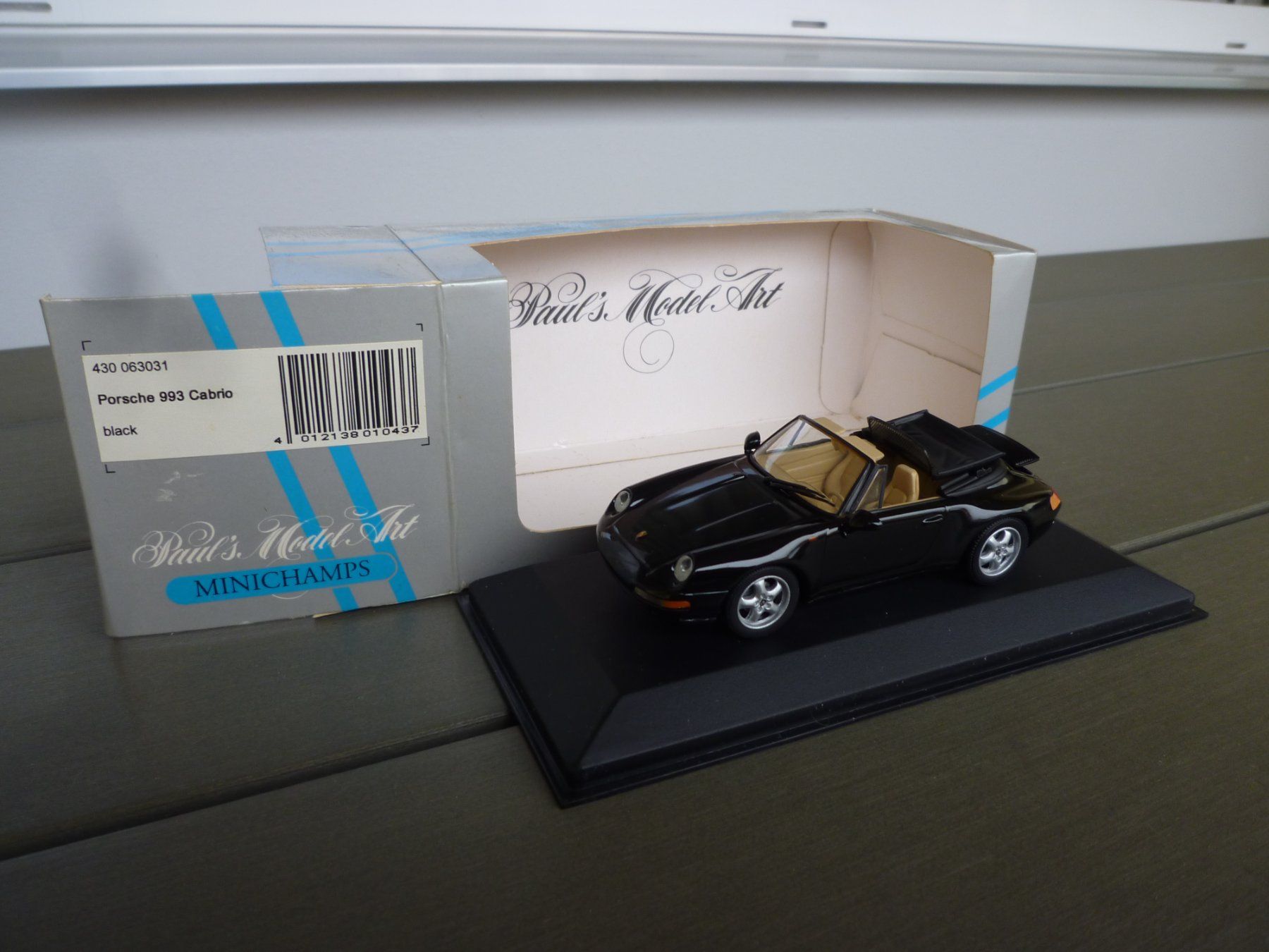 Porsche Modellini d'auto: Porsche 993 Cabrio – Nuovo e nell'imballaggio originale da Flawil venduto da Imperiosud 5