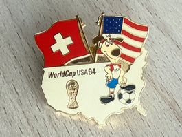 Pin WM 1994 USA Schweiz / USA