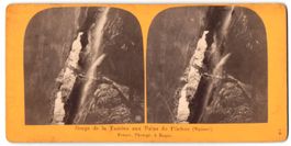 Stereo-Fotografie Pfäfers, Gorge de la 